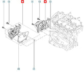Sandero Su Pompası Şema